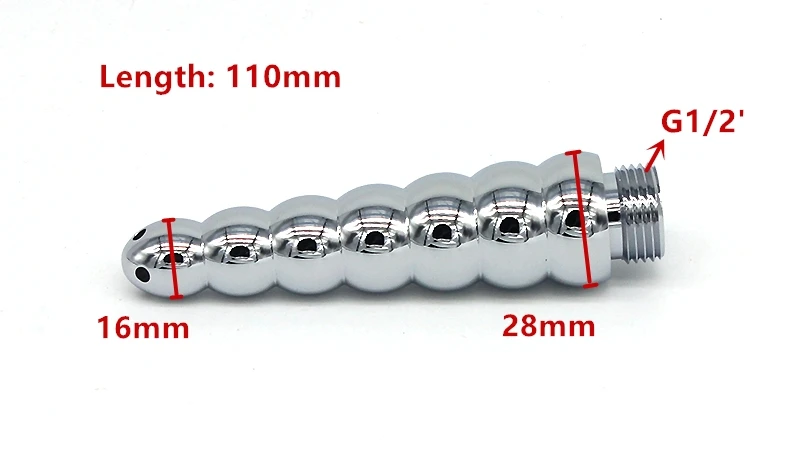 DONYUMMYJO 1 шт. Смесители для биде нержавеющая сталь готовые семь мяч вагинальный клизма для очистки прямой кишки сопла опрыскиватель