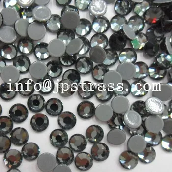 

Free shipping !!!JPSTRASS high quality of hotfix rhinestone black diamond used for shoes t-shirts ,16 cutting facets shiny hot