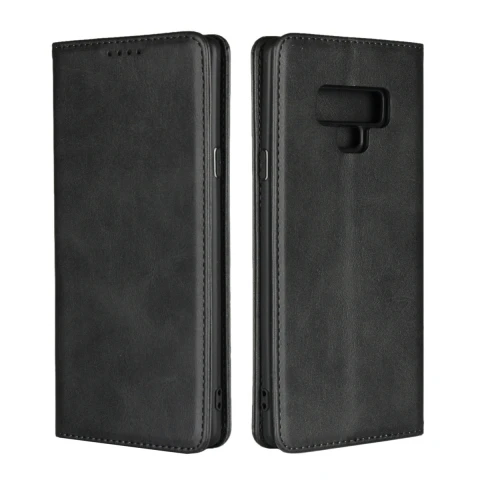 Чехол Jaorty для Coque samsung Note 9, чехол для samsung Galaxy Note 9, роскошный кожаный кошелек, флип-чехол для телефона с подставкой - Цвет: Черный
