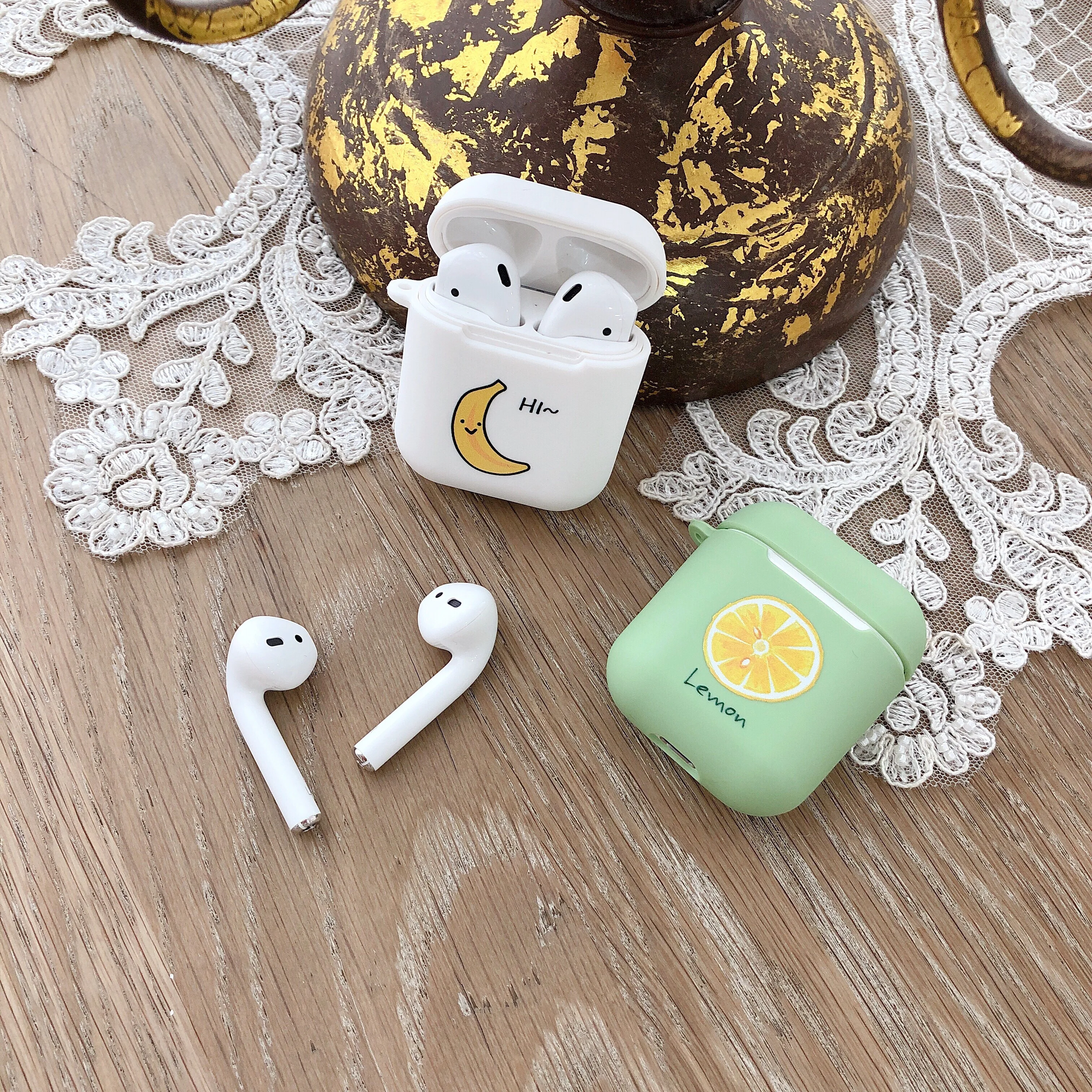 Милый мультяшный собачий щенок Шиба ину Мягкий чехол из ТПУ для Apple Airpods 1 2 Модные