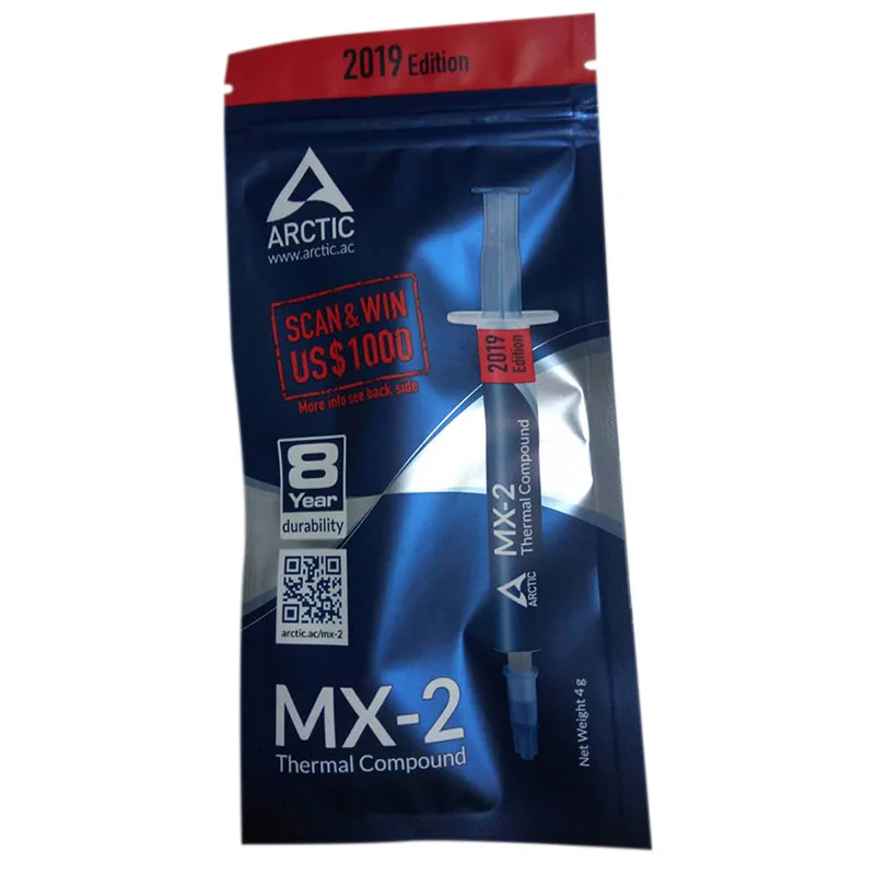 ARCTIC MX 2 4g AMD Intel процессор процессорный кулер охлаждающий вентилятор Тепловая