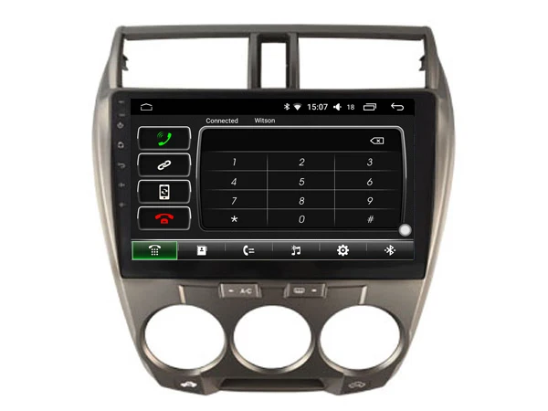 Discount for Honda City 2008-2014 octa Core Android 8.0 car gps multimedia 64GB rom+IPS screen+CARPLAY+TDA7851 Amplifer+4 Car Launcher 4