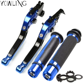 

For YAMAHA YZFR1 YZF-R1 YZF R1 2004 2005 2006 2007 2008 Motorcycle Adjustable Folding Brake Clutch Levers Handlebar Hand Grips