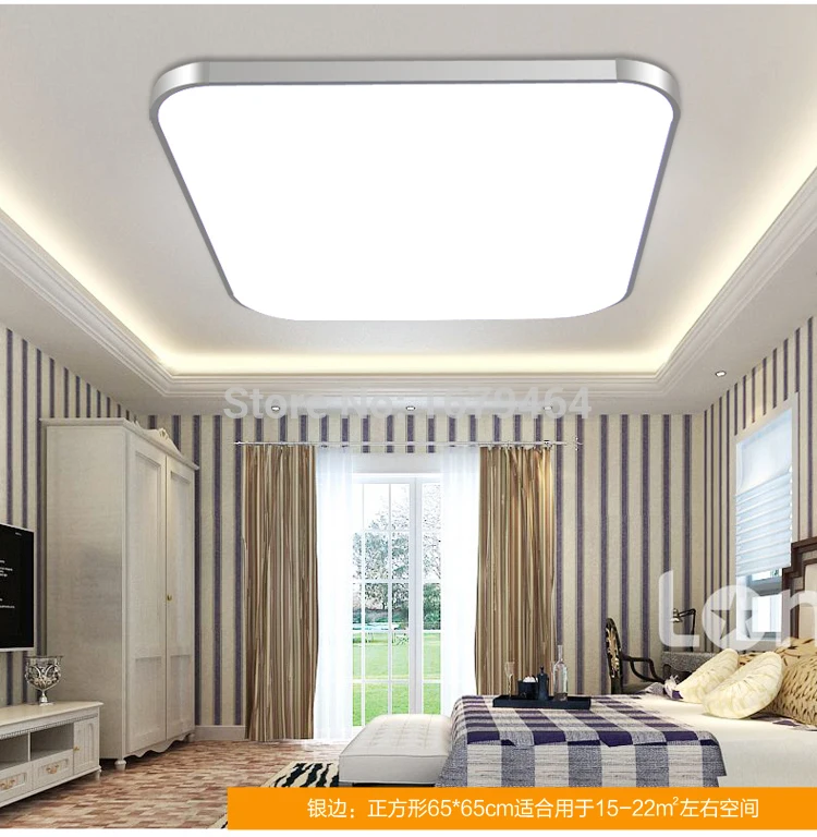 

24W Flush Mounte LED Light Modern White Acrylic with Light Ajustable 40*40cm