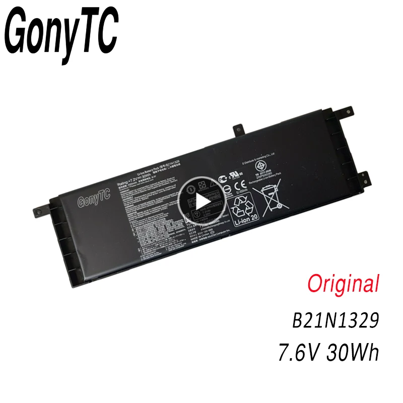 Оригинальный B21N1329 аккумулятор для ноутбука ASUS D553M F453 F453MA F553M P553 P553MA X453 X453MA X553 X553M