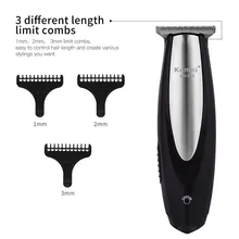 Kemei профессиональная электрическая машинка для стрижки волос, бритва с низким уровнем шума для детей, Мужская бритва, триммер для волос, машинка для стрижки