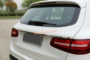 

1PCS Stainless Steel Outside Rear Trunk Boot Center Mouldings For Benz GLC 2015-2017