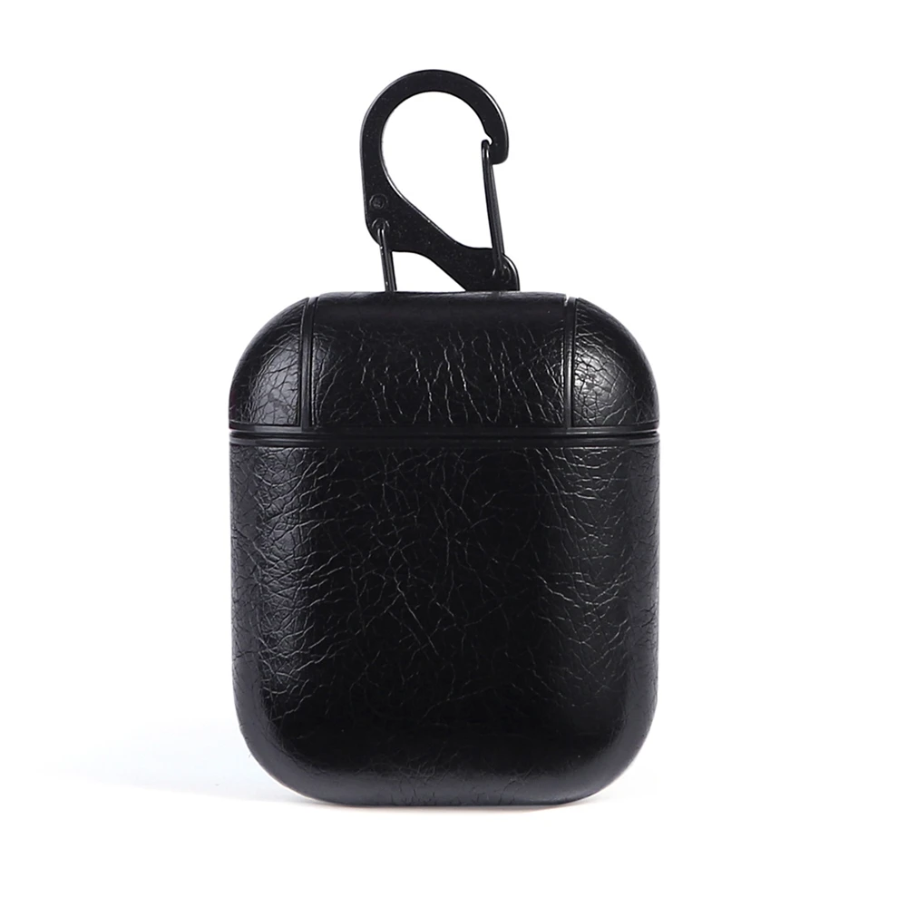 Чехол из натуральной кожи на крючке для винтажного матового чехла для Apple, роскошная Защитная сумка для хранения черного и коричневого цветов, Прямая поставка