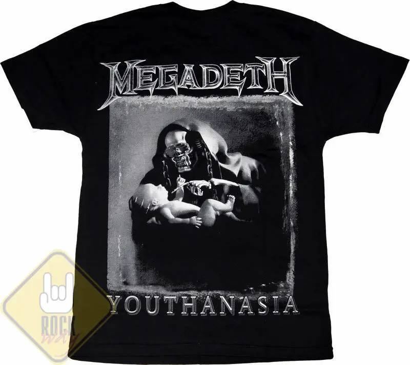 megadeth youthanasia shirt