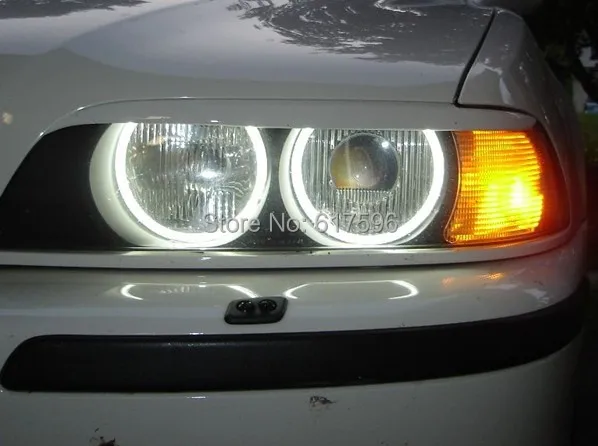 Набор ангельские глазки CCFL теплое белое кольцо с ореолом 131 мм для BMW E36 E38 E39 E46 (с