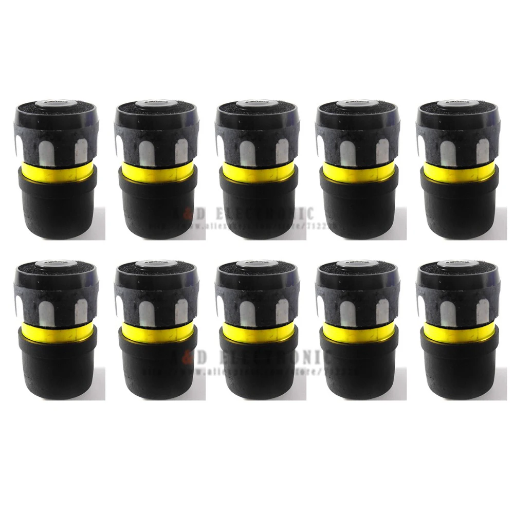 

10pcs /lot Mic Cartridge for Wireless Microphone Shure BETA58 UC SLX 2 SLX4 Capsule 58A 58 Mic Spare