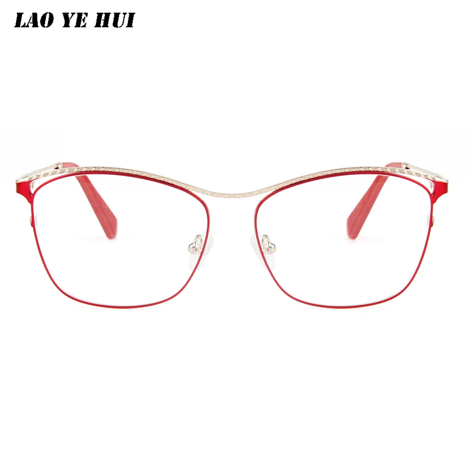 Женские прозрачные компьютерные очки LAO YE HUI оправы для очков модные Oculos LMO