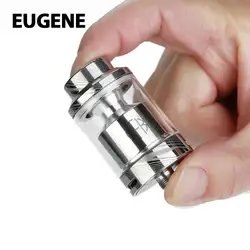 Оригинальный EUGENE Growl RTA 3,5 мл Танк 24 мм RTA с дамасской стальной конструкцией легко одинарная двойная катушка здание электронные сигареты Vape