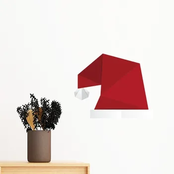 

Animal paper folding flexagon Abstract Origami Geometric Shape Removable Wall Sticker Art Decals Mural DIY Wallpaper Room Decal