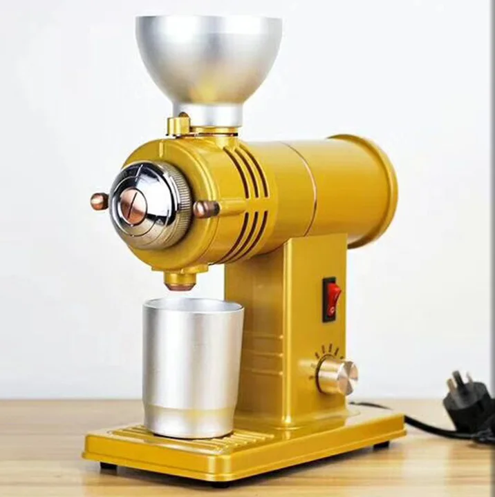 110/220 В преобразования частоты 100-800р/мин коммерческого использования кофемолка, кофемолочная машина