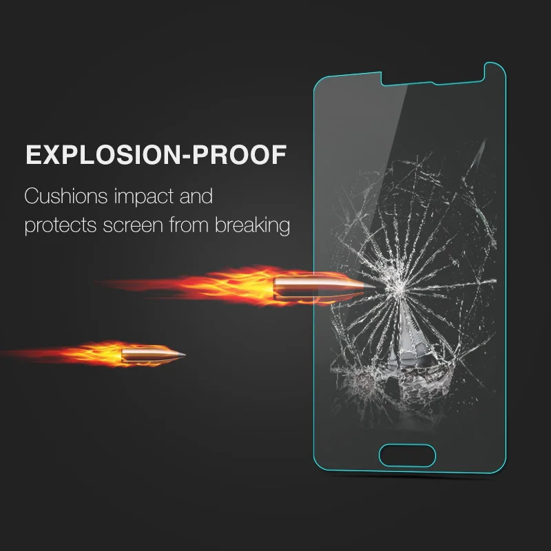 0.26mm Screen Protector Explosion-Proof On Phone 2.5D Tempered Glass Film For Samsung GALAXY Alpha G850 G850F G8508 G8508S G8509 (3)