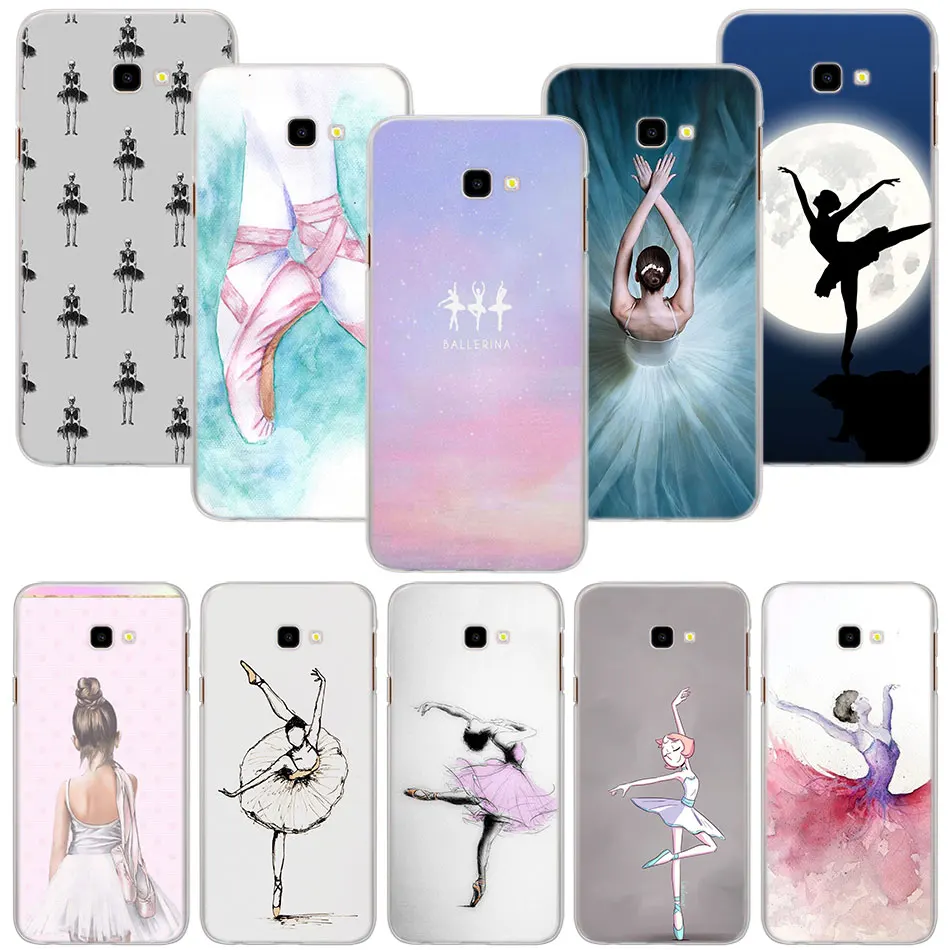 

Ballet Dancer Girl Hard PC Case Cover for Samsung Galaxy J3 J4 J6 Plus J5 J7 J8 2018 J2 Core Grand prime Pro Phone Coque Shell