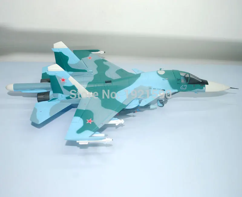 Terebo 1/72 масштаб военная модель игрушки Россия SU-34(SU34) Фланкер боевой самолет истребитель литой металлический самолет модель игрушки