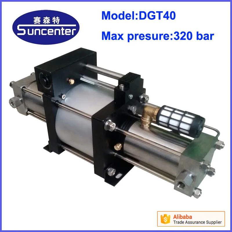 Suncenter DGT40 модель max320 бар воздушный привод кислородный/заполняющий насос|filling pump|pump