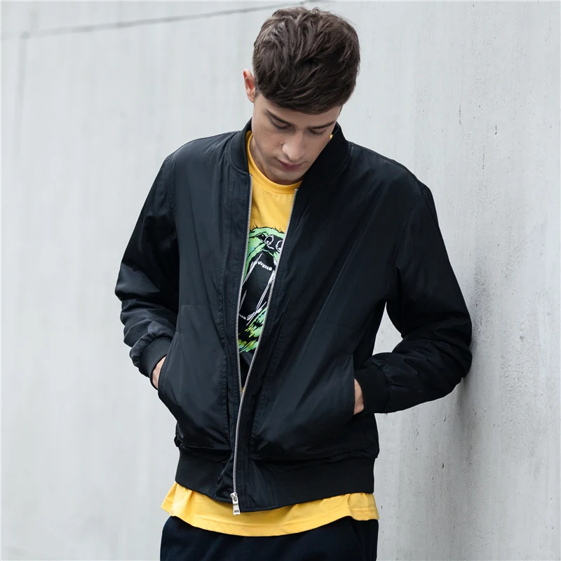 Spring men style jacket windbreak bomber fashion short thin Casual baseball jacket male outerwear sportswear jackets