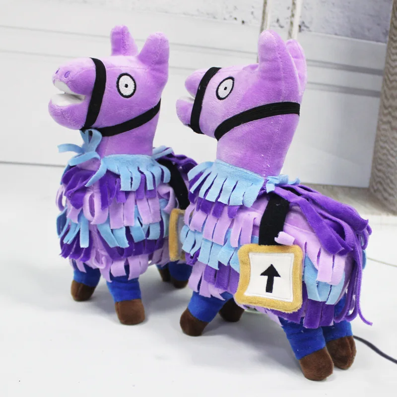 

20cm Soft Horse Plush Troll Stash Llama Game Battle Royale Character Toy For Children Gift Anime Intelligence Alpaca Horse Game