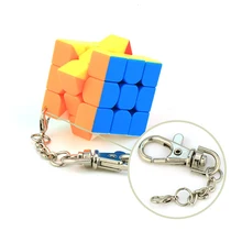 Cubing Classroom 3cm Keychain Magic Cubes 3x3 Speed Puzzle Cubes Multicolor Creative Cube Hang Decorations Cubing Classroom 3cm Keychain Magic Cubes 3x3 Speed Puzzle Cubes Multicolor Creative Cube Hang Decorations