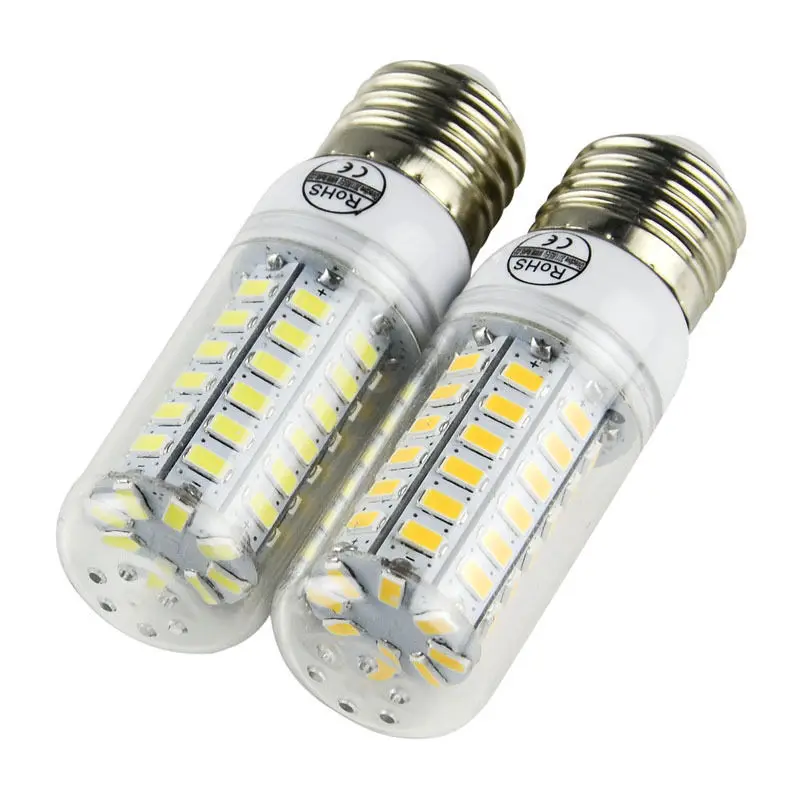 10X B22 Bombillas Светодиодная лампа E27 SMD 5730 Lamparas E26 24 120LED лампада E14 110В 220В ампулы свеча