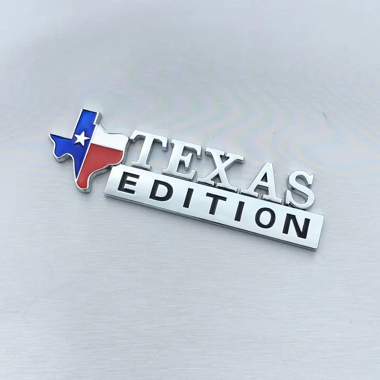1 шт. 3D металлический Мейсон Техас эмблема «Edition» значок для универсальных машин мотоцикл декоративные аксессуары одинокая звезда стайлинга автомобилей