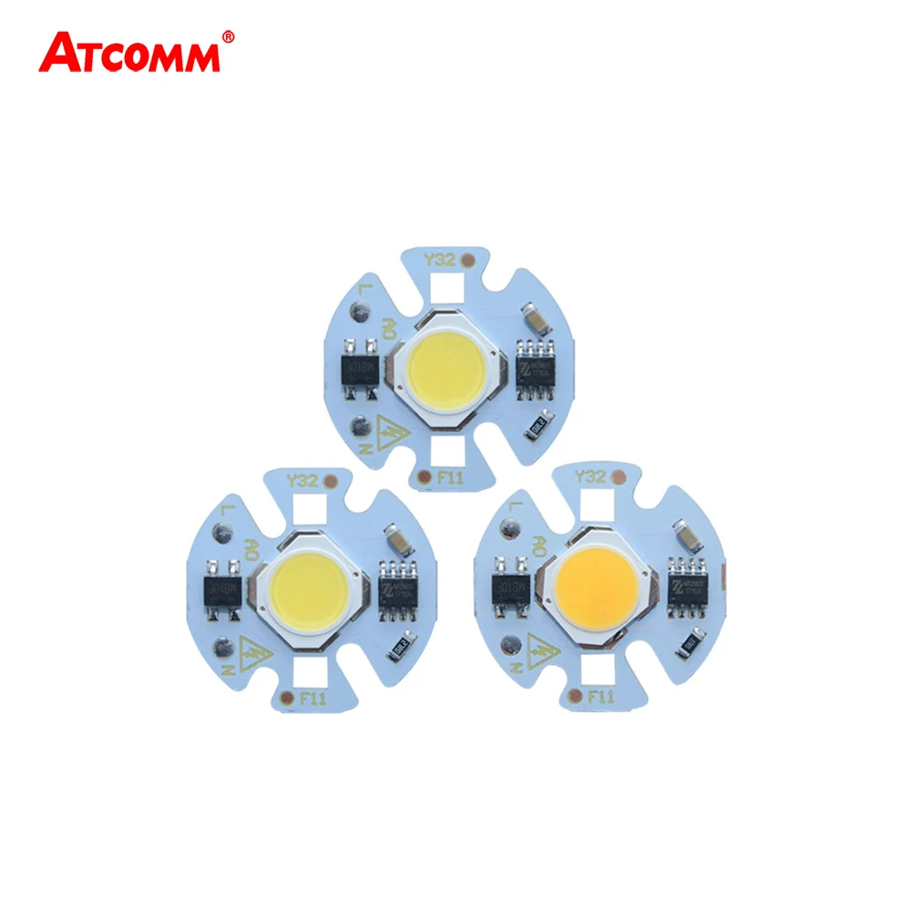 

3W 5W 7W 9W LED Matrix 110V 220V COB LED Lamp High Brightness LED Diode Array For Searchlight Projector Floodlight