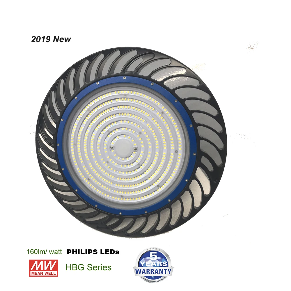 160lm/W 2019 новый НЛО высокоэффективного осветительное оборудование, 200 Вт светодио дный НЛО высокий свет залива, более 30000LM 800 Вт MH/ГЭС экв