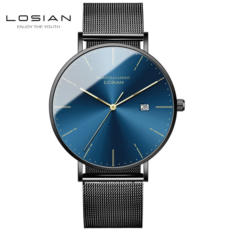 Relogios masculinos montre homme relog hombre marque de Lux day orologio uomo lusso, мужские часы, роскошные повседневные часы из нержавеющей стали - Цвет: 8