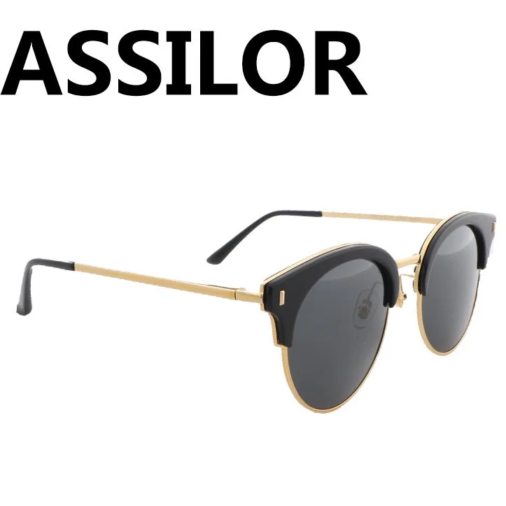 Assilor HD поляризованные дизайн с принтом на очки храм UV400 ультрафиолетового Для женщин солнцезащитные очки