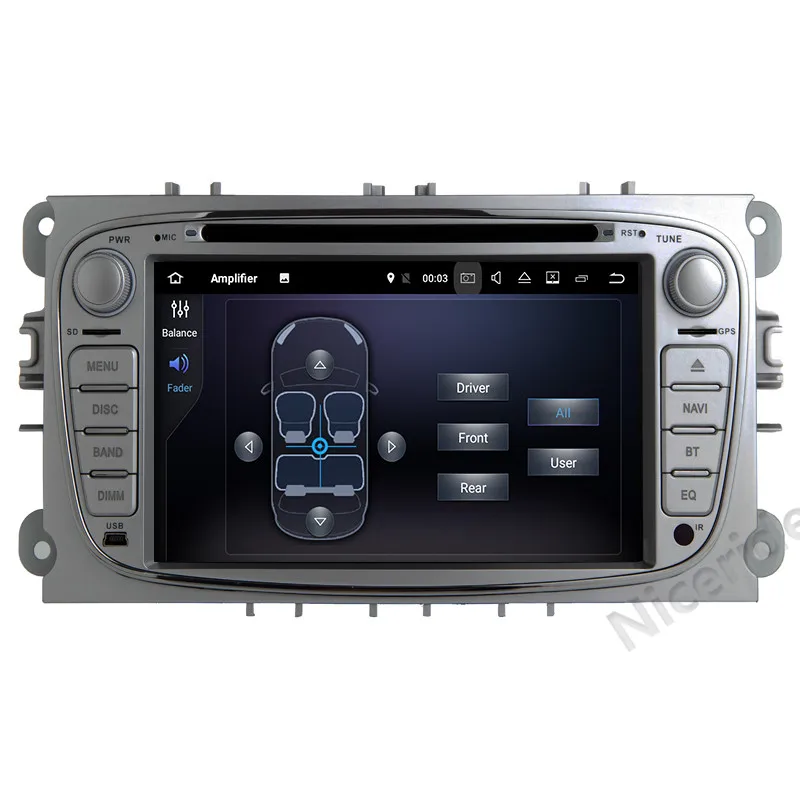 4G ram 32G rom android 8 0 2 din Автомобильный мультимедийный плеер для FORD FOCUS Mondeo S MAX C Galaxy Kuga gps