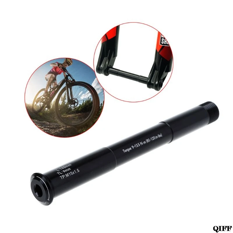 

Bicycle Front Fork Barrel Shaft For ROCK SHOX Axle Quick Release Aluminum Alloy Repair Lightweight Hub Accessories MAR28