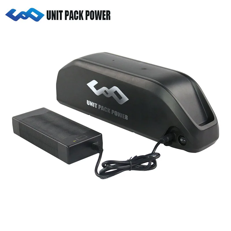 

Ship from USA 52V 17.5Ah Hailong Down Tube 1200W Electric Bicycle Battery with Samsung Cells 40A BMS 2A Charger