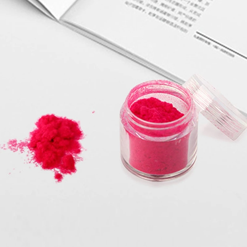 

New 10 Colors Winter Flocking Christmas Velvet Nail Glitter Powder Colorful Dust For Manicure DIY Nail Art Tips Decorations