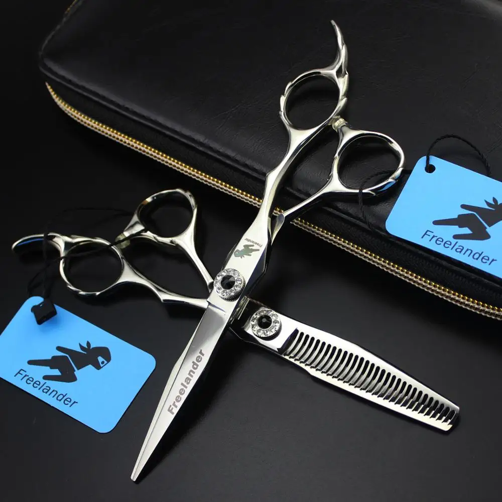 

6 inch Professional Hairdressing Scissor Barber Scissor Cutting&Thinning Scissor Japan440c Salon Hairdressing Hair scissors set