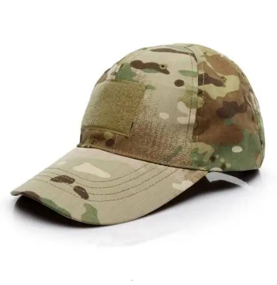 Спортивная камуфляжная кепка с застежкой сзади, Тактическая Военная камуфляжная кепка для охоты для мужчин, шапка для взрослых - Цвет: 10