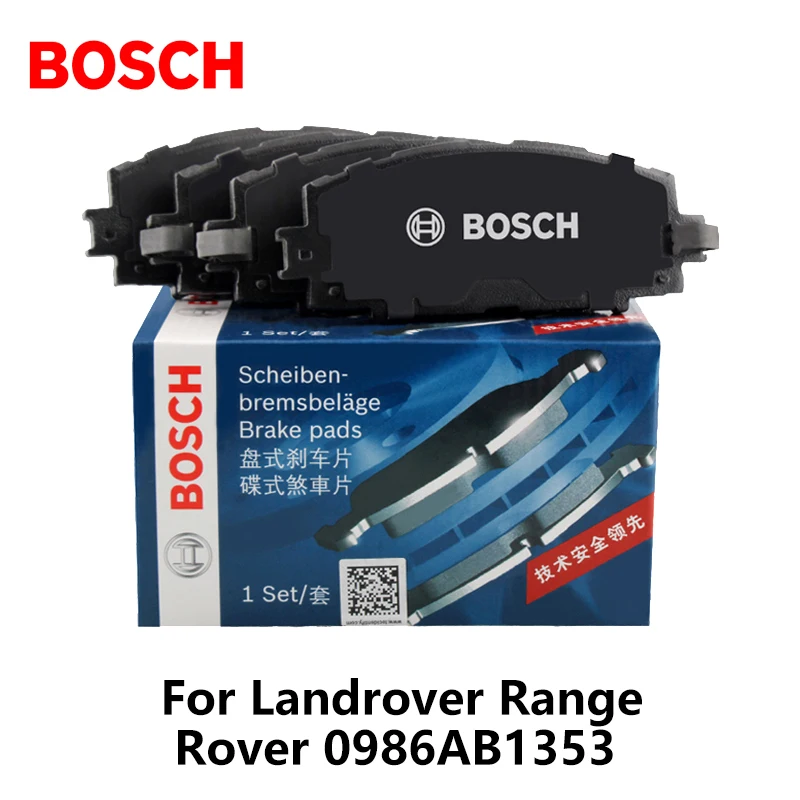 

4pcs/lot Bosch Car Front Brake Pads For Landrover Range Rover 0986AB1353