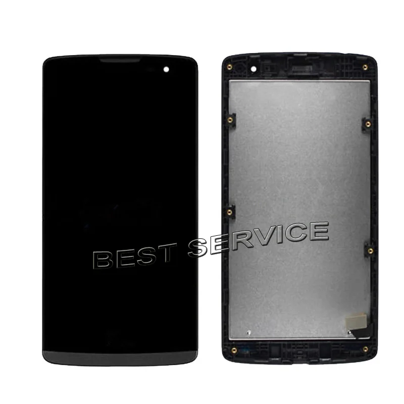 

For LG Leon H340 h320 h324 H340N H326 MS345 C50 H342 LCD Display Touch Screen Digitizer Assembly with frame Black color