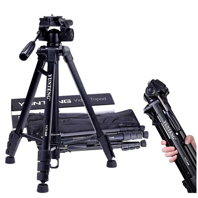 

Yun teng VCT-668 VCT668 Camera Tripod Horizontal hydraulic type pro Tripod for Canon Nikon Sony Digital camera Tripod