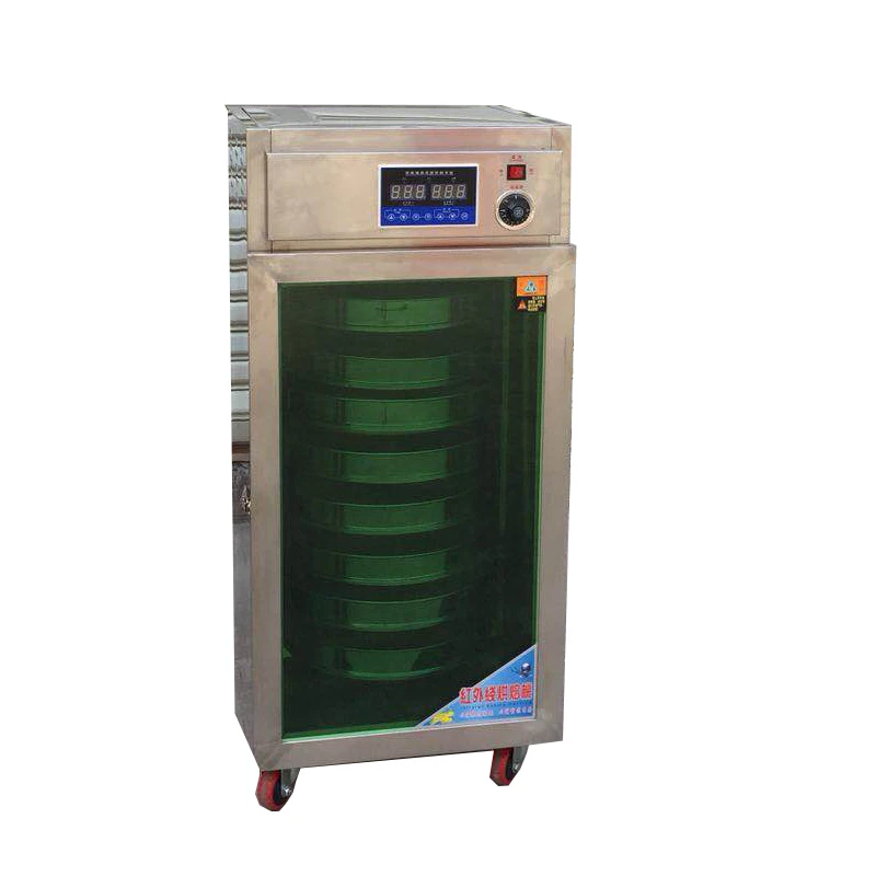 

Commercial herb leaf dryer machine with infrared 8 pcs trays factory price for sale