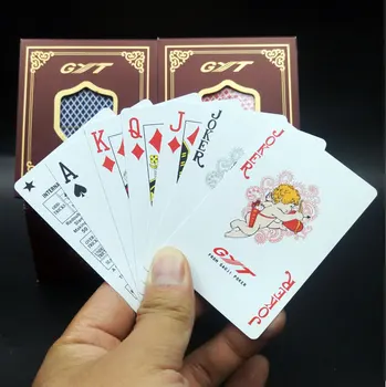 

Double Frosted Plastic Playing Card Pvc Small Waterproof Poker