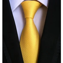 Мужские галстуки для мужчин, модные галстуки, деловые галстуки из полиэстера и шелка, галстуки-бабочки, черные галстуки, галстуки, галстуки желтого цвета, мужские галстуки B158