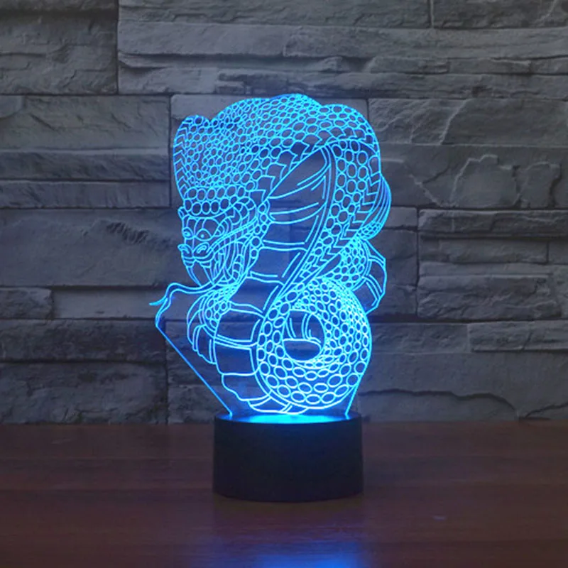 snake night light