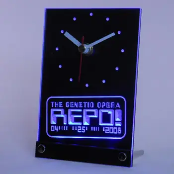 

tnc0231 Repo The Genetic Opera Table Desk 3D LED Clock