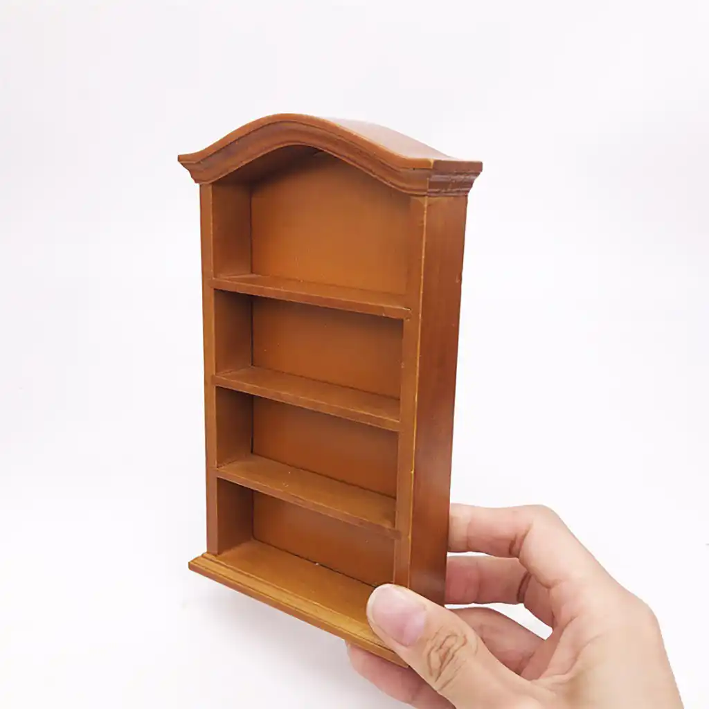 miniature bookshelf diy