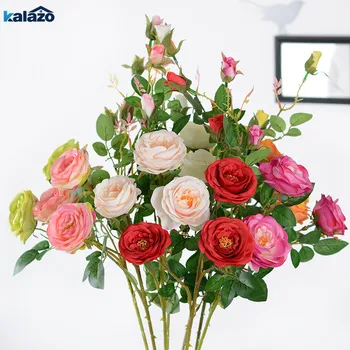 

desert rose Artificial flowers bouquet Photography for wedding home party decorations DIY Supplies