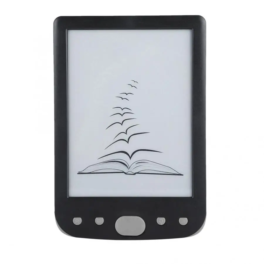 Портативный e-ink BK-6025L портативный 6 дюймов 8G электронная книга ридер поддерживает TF карты экран освещения