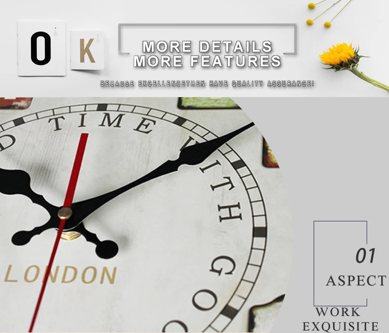  gold wall clock decor vintage wooden wall clock round wall clock modern clocks home decor living room watch large wall clock for living room large digital wall clock kitchen clock wall europea ( (4)